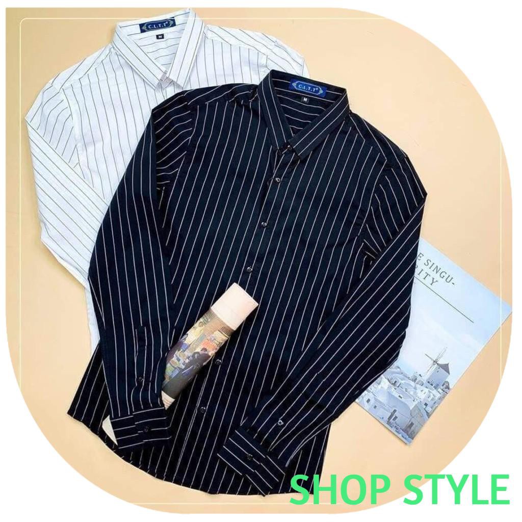 Áo sơ mi nam kẻ sọc Siêu Sale