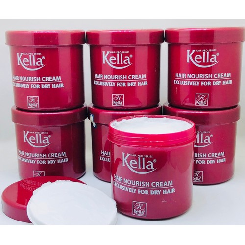 Kem Ủ Tóc Kella Dầu Hấp Tóc Kella 500ml ( tặng nón ủ tóc siêu xinh)