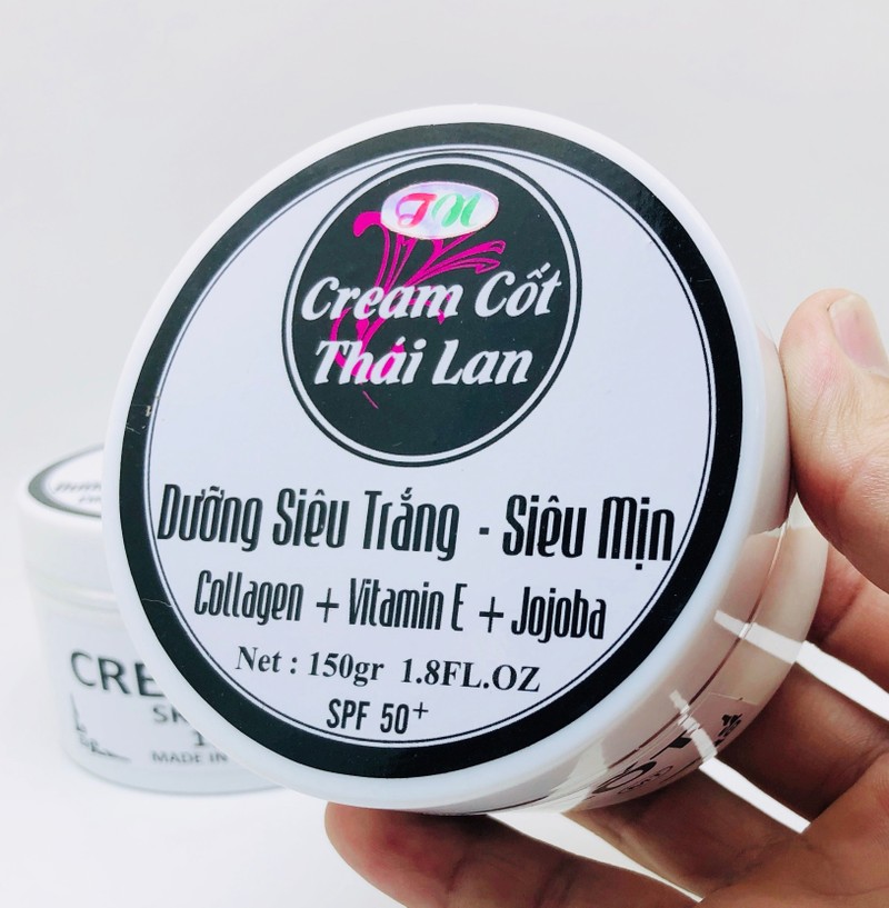 Kem Cốt Thái Lan Siêu Trắng Siêu Mịn 150g