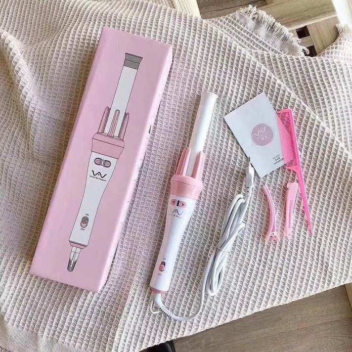 MÁY UỐN XOĂN CAO CẤP- LÀM XOĂN TÓC TỰ ĐỘNG