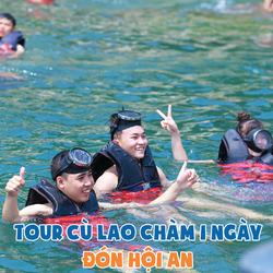 Tour 1N Cù Lao Chàm - Đón tại Hội An
