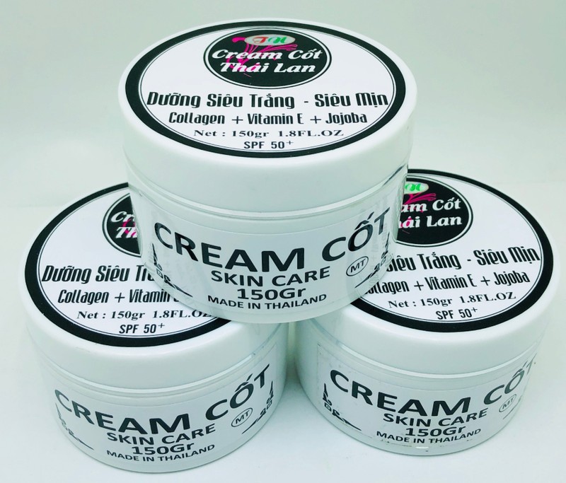 Kem Cốt Thái Lan Siêu Trắng Siêu Mịn 150g