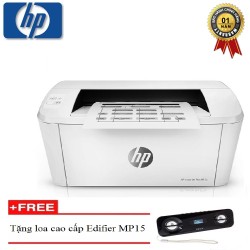 Máy in laser trắng đen HP Pro M15A - Siêu nhanh - Siêu bền - Tiết kiệm mực in - Tặng kèm loa cao cấp Edifier MP15