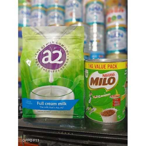 Combo Cặp Sữa Milo Úc - A2 Úc