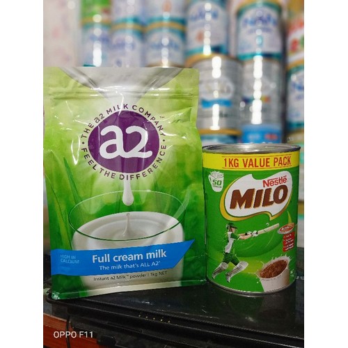 Combo Cặp Sữa Milo Úc - A2 Úc