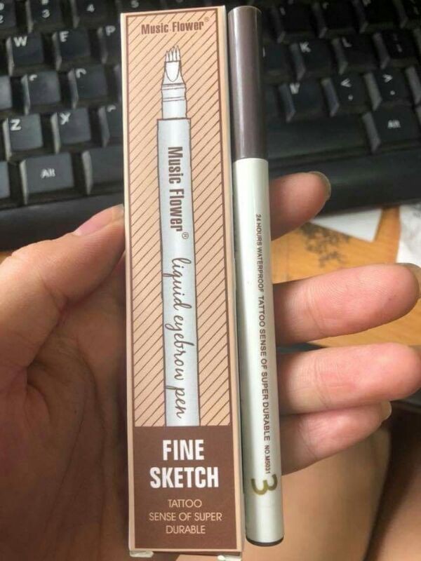 CHÌ ĐIÊU KHẮC - BÚT PHẨY SỢI LÔNG MÀY 4D