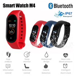 Đồng Hồ Thể Thao M4, Vòng Đeo Tay Thông Minh M4, Vòng Tay Đo Nhịp Tim Huyết Áp, Đồng Hồ Chống Nước - Vòng Đeo Tay Thông Minh M4