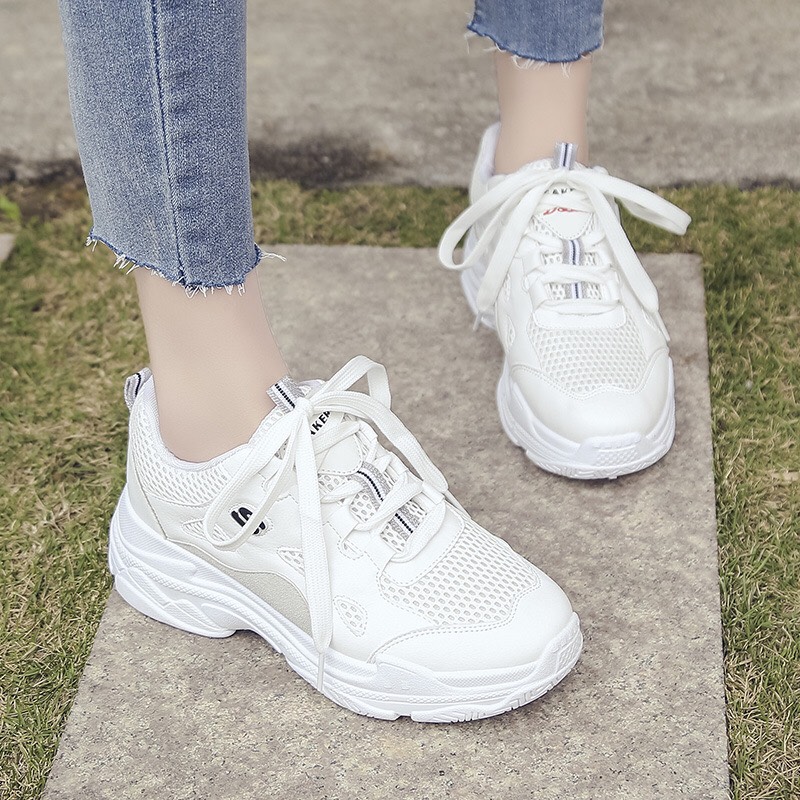 Giày sneaker nữ đế thô siêu chất