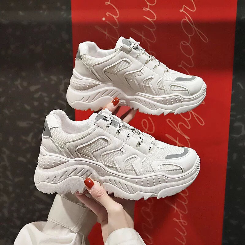 Giày sneaker nữ đế thô siêu chất