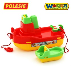 Bộ đồ chơi mô hình Tàu kéo Số 402 Wader Quality Toys