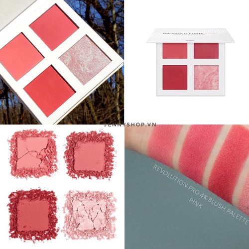 revolution 4k blush palette