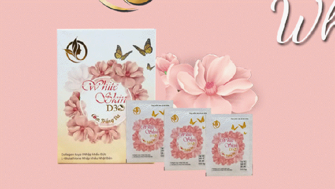 Cốm trắng da White Skin D30