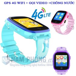 Đồng hồ định vị Trẻ em GPS WiFi 4G DF33 Có chế độ Gọi Video siêu tiện dụng, Công nghệ vượt trội về định vị và Call Video, Chống Nước tuyệt đối IP67