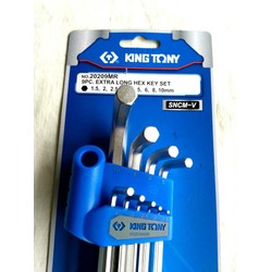 Bộ chìa lục giác 9 cái hệ mét Kingtony 20209MR