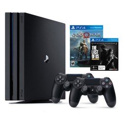 Máy Ps4 Pro Cuh 7218B Model 2019 Kèm 2 Game-2 Tay Cầm -Tặng 2 Bao Silicon - Chính Hãng Sony Việt Nam