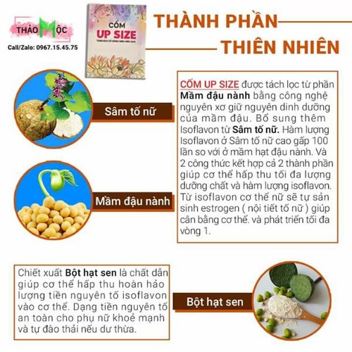 Giá gốc Cốm upsize Linh spa chính hãng