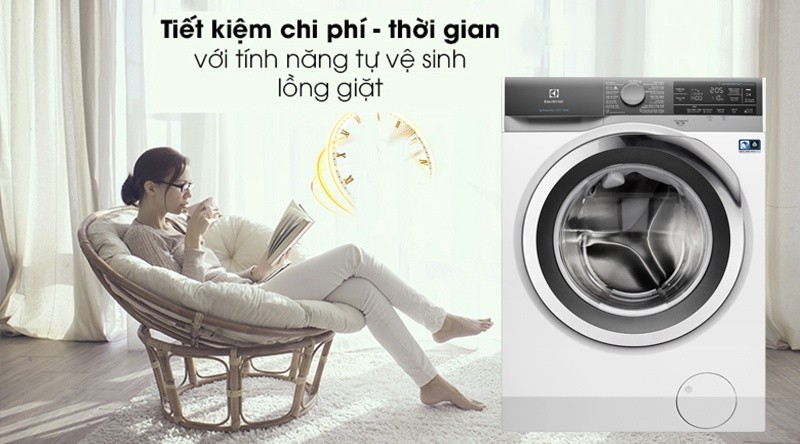Máy giặt Electrolux Inverter 11 kg EWF1142BEWA- Bền lâu với tính năng tự vệ sinh lồng giặt Máy giặt Electrolux Inverter 11 kg EWF1142BEWA- Bền lâu với tính năng tự vệ sinh lồng giặt