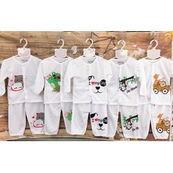 combo 5 Bộ dài tay cho bé