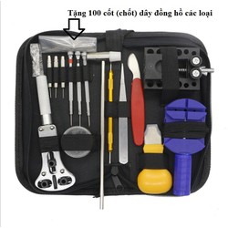 Bộ dụng cụ sửa chữa đồng hồ kèm 100 cốt dây các loại