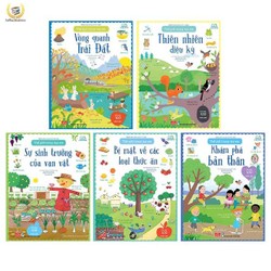 Combo 5 Cuốn Bóc Dán Thế Giới Trong Tay Em Combo 5 Cuốn Bóc Dán Thế Giới Trong Tay Em