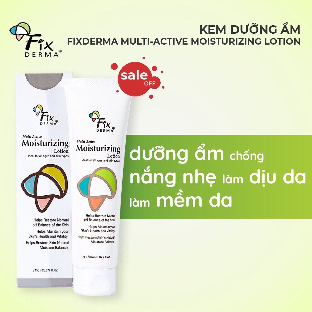 fixderma multi active moisturizing lotion