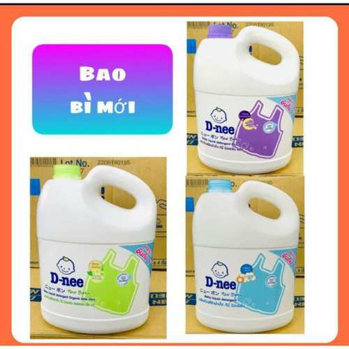 NƯỚC  GIẶT DNEE THÁI LAN 3L MÀU XANH LÁ