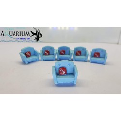 Ghế hình trái tim trang trí bể cá, bể thủy sinh