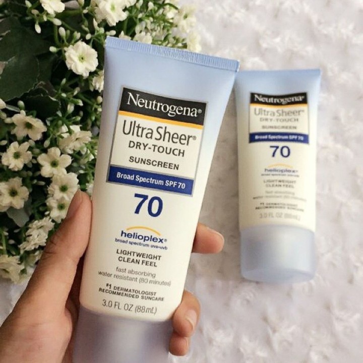 Kem Chống Nắng Neutrogena Ultra Sheer Dry Touch SPF 70 (88ml) - 100% Authentic