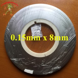 1 kg kẽm hàn cell pin 18650 mạ Niken 0.15 x 8mm