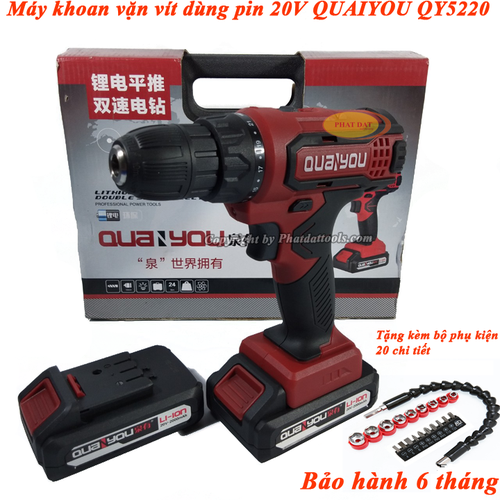 13186807 , 21283436 , 15_21283436 , 2000000 , May-khoan-ban-vit-dung-pin-21v-quaiyou-qy5220-chinh-hang-may-sieu-khoepin-trau-bao-hanh-6-thang-15_21283436 , sendo.vn , Máy khoan-bắn vít dùng pin 21v quaiyou qy5220 chính hãng-máy siêu khỏe,pin trâu-bảo Máy khoan-bắn vít dùng pin 21v quaiyou qy5220 chính hãng-máy siêu khỏe,pin trâu-bảo hành 6 tháng