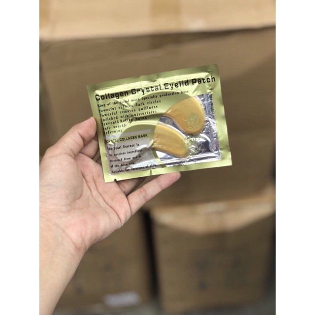 [HCM]Combo 2 Mặt Nạ Mắt Collagen Crystal Eyelid Patch - Dưỡng Da Trị Thâm Vùng Mắt - Thanh Loan - Combo2Matnamatcollagenmptl