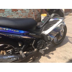 Tem exciter 135 bạc xanh yamaha crom