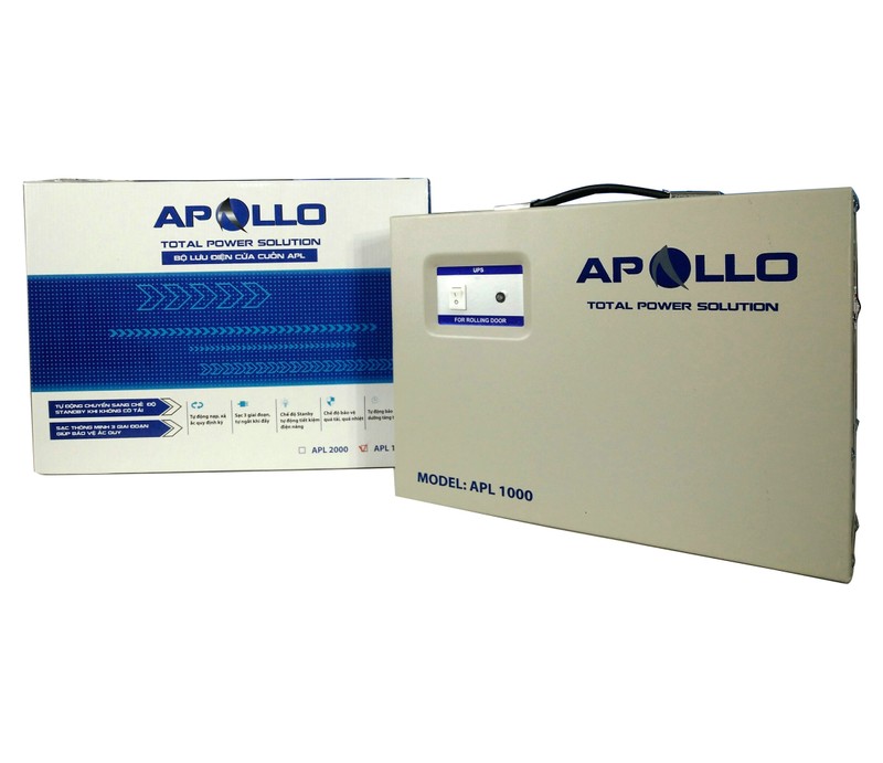 Bộ Lưu Điện UPS Cửa Cuốn APOLLO APL1000 1000VA 800W