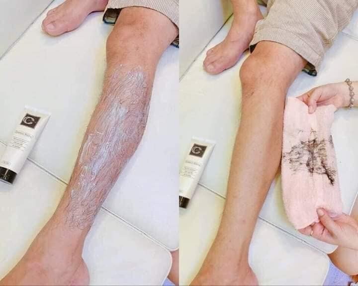 Kem tẩy lông tay, chân, nách, bikini Cc white