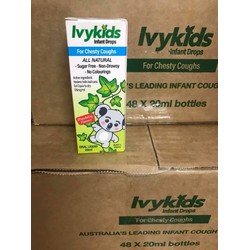 Siro tinh chất làm hết ho đờm Ivy kids 20ml nội địa Úc
