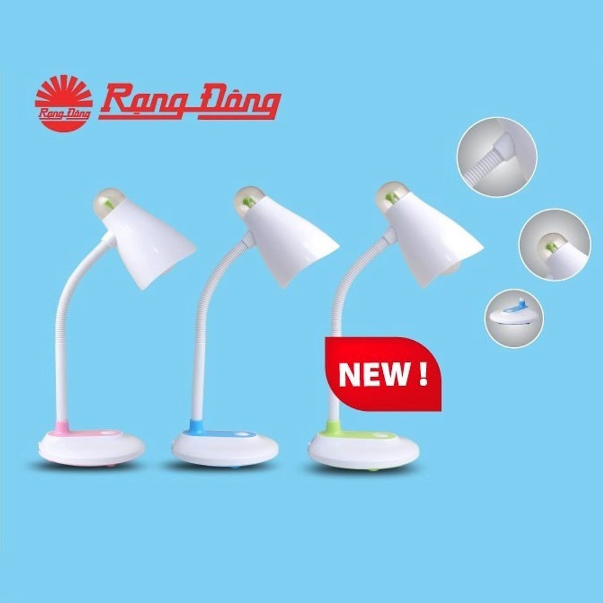 Hình ảnh Đèn học chống cận đẻ bàn RD.RL32 Rạng Đông