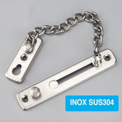 >> BÁO GIÁ CHỐT KHÓA CÀI CỬA CÓ LỖ CÀI KHÓA AN TOÀN CAO CẤP TIỆN DỤNG | Shopee Lazada Sendo Tiki mới nhất 88 Chốt khóa cửa dây an toàn cho chung cư Inox SUS304 không rỉ sét - hàng cao cấp