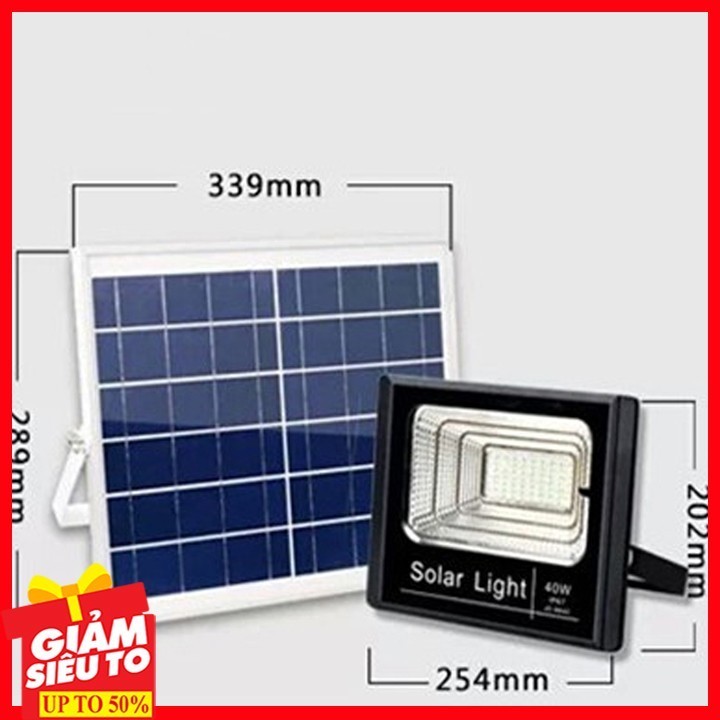 ĐÈN NĂNG LƯỢNG MẶT TRỜI  40W