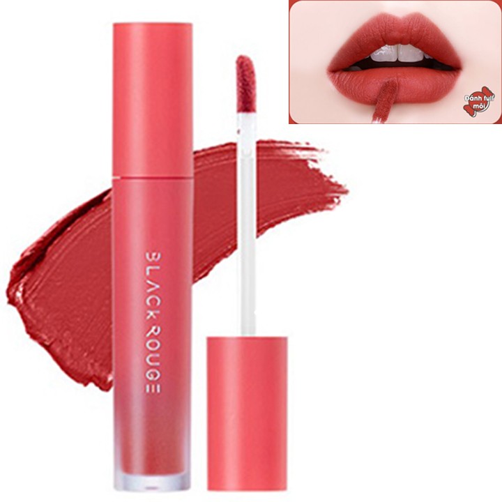 Hình ảnh Son kem lì mịn môi Black Rouge Air Fit Velvet Tint Hàn Quốc 4ml - S03 Classic Beige: cam đất pha đỏ