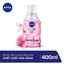 Nước tẩy trang chiết xuất hoa hồng Nivea Micellair Skin Breathe 400ml_82366