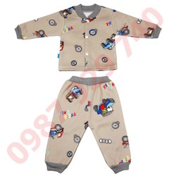 Bộ quần áo nỉ lót bông cực đẹp cho bé trai từ 4-14 kg _BNTC - ảnh thật - bộ quần áo thu đông cho bé, bộ nỉ bông Bộ quần áo nỉ lót bông cực đẹp cho bé trai từ 4-14 kg _BNTC - ảnh thật - bộ quần áo thu đông cho bé, bộ nỉ bông