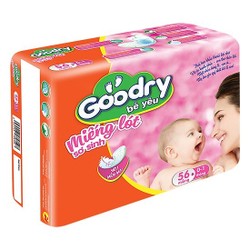Miếng lót sơ sinh Goodry 72 miếng, 56 miếng Miếng lót sơ sinh Goodry 72 miếng, 56 miếng