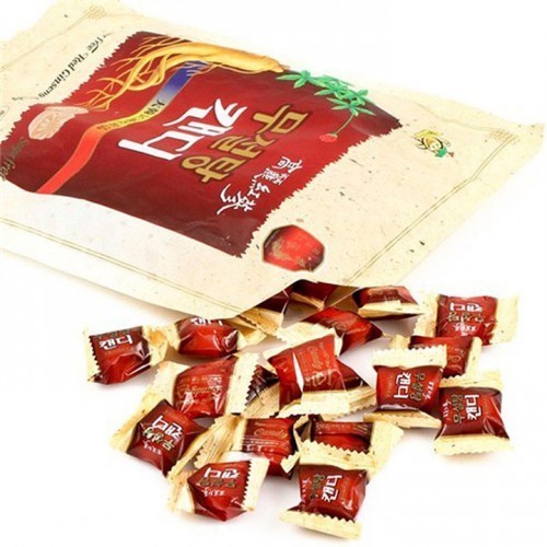 KẸO SÂM KHÔNG ĐƯỜNG HÀN QUỐC TÚI 500G [ CHUẨN HÀN]