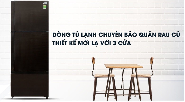 Tủ lạnh Mitsubishi Electric Inverter 414 lít MR-V50EH-BRW Tủ lạnh Mitsubishi Electric Inverter 414 lít MR-V50EH-BRW