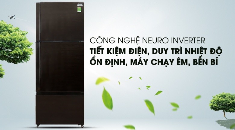 Công nghệ Neuro Inverter - Tủ lạnh Mitsubishi Electric Inverter 414 lít MR-V50EH-BRW Công nghệ Neuro Inverter - Tủ lạnh Mitsubishi Electric Inverter 414 lít MR-V50EH-BRW