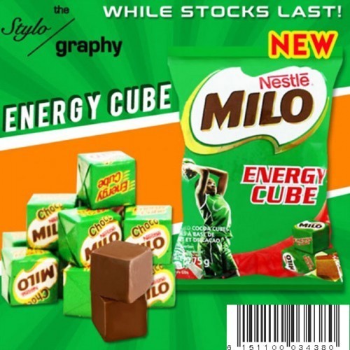 Kẹo Milo Energy Cube Nestle 275g