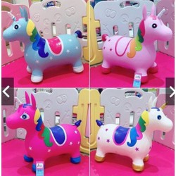 Thú nhún hươu đa màu sắc cho bé yêu vận động