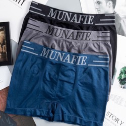 MIỄN SHIP ĐƯỢC XEM HÀNG CÓ TÚI ZIP Combo gồm 4 quần lót đùi boxer nam co giãn Munafie Nhật MIỄN SHIP ĐƯỢC XEM HÀNG CÓ TÚI ZIP Combo gồm 4 quần lót đùi boxer nam co giãn Munafie Nhật