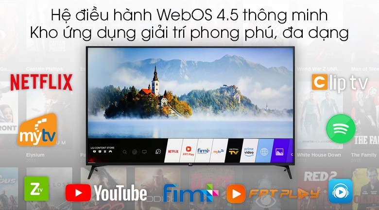 Smart Tivi LG 4K 43 inch 43UM7300PTA - WebOS 4.5 Smart Tivi LG 4K 43 inch 43UM7300PTA - WebOS 4.5