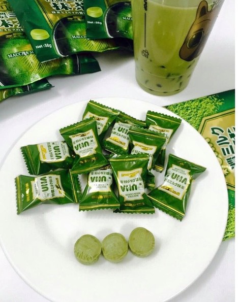 Kẹo trà xanh matcha UHA 8.2 Nhật Bản